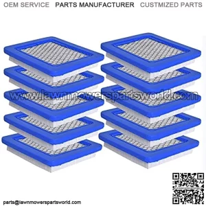 10 Pack Air Filter 491588S 399959 491588 4915885 Replacement for 491588S 399959 491588 4915885 Lawn Mower Replacement for JD-pt15853 lg491588 Air Filter