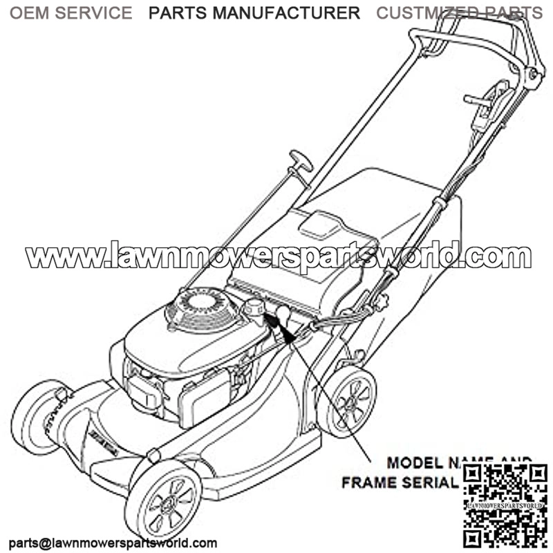 OEM Harmony II HRR216 (HRR2169PKA) (HRR2169VKA) (HRR216K9PKAA) (HRR216K9VKAA) Walk-Behind Lawn Mower Engines AIR Filter Cleaner Element - Image 2