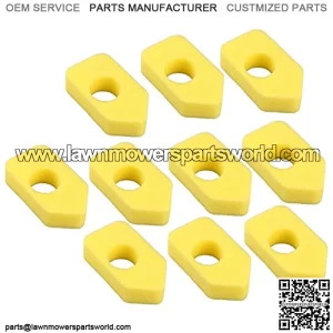 10 Pack 698369 Foam Air Filter Element Replacements for 4216 5088 5099 5086K 5088H Replace MTD 490-200-0011,Lawn Mower Engine Motors air Filter