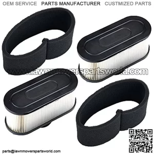 (Pack of 2 Air Filter with Pre Filter for Kawasaki Engine 11013-7049 11013-0726 11013-0752 99999-0384 MIU12555 Bobcat 4164631 Lawn Mower