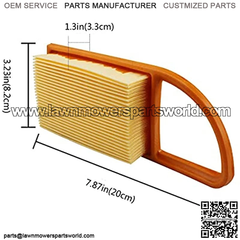 New Pack 2 pcs of Air Filter For BR500 BR550 BR600 Backpack blowers Replace 4282 141 0300 4282 141 0300B - Image 2