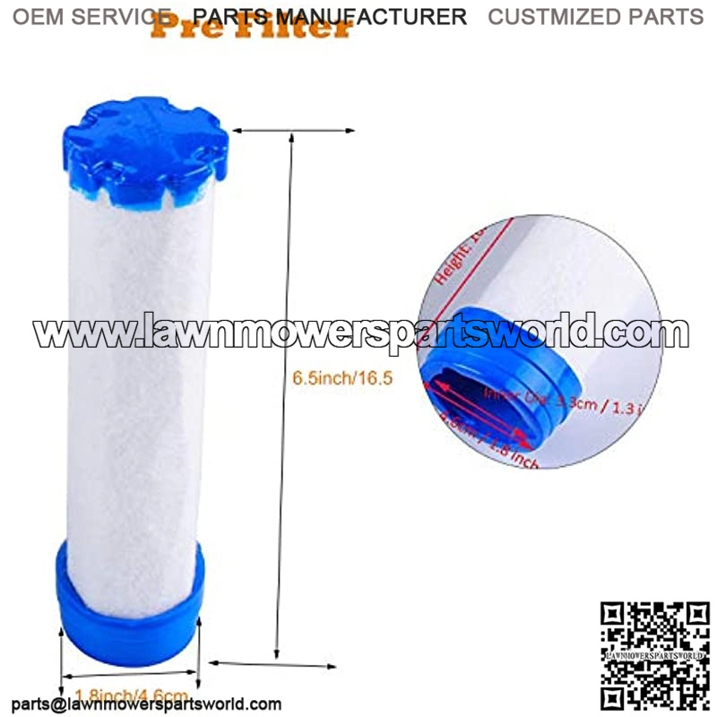 M113621 Air Filter for Compatible with Exmark Kawasaki Toro 25 083 02-S 100-533 11013-7029 M113621 11013-7029 108-3811 820263 Lawn Mower - Image 4