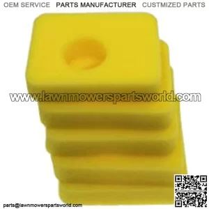 5 Pack 799579 Air Cleaner Foam Filter Replace for 4248, 5434, 799579 Fits 09P602 09P702 550e-550ex Series 09P000, 08P000 Engine Lawn Mower