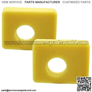 799579 Foam Air Filter Replacement for 500E 450E 300E SERIES 08P502 09P602 09P702 Lawn Mower Engines Replace 5434 4248 30-183 102-573 2 Pack