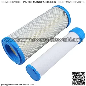 25 083 01-S Outer Air Filter & 25 083 04-S Inner Filter for Kawasaki 11013-7020 11013-7019 11013-7044 11013-7045 M131802 M131803 Kubota TA040-93230 TA040-93220 Lawn Mover