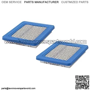 Briggs & Stratton 491588S Flat Air Filter Cartridge (2 Pack)