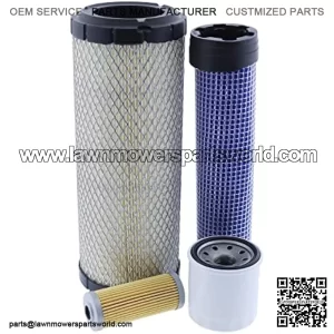 Filter Kit M806418 M801101 M131802 M131803 for John Deere 2305 Compact Utility Tractor