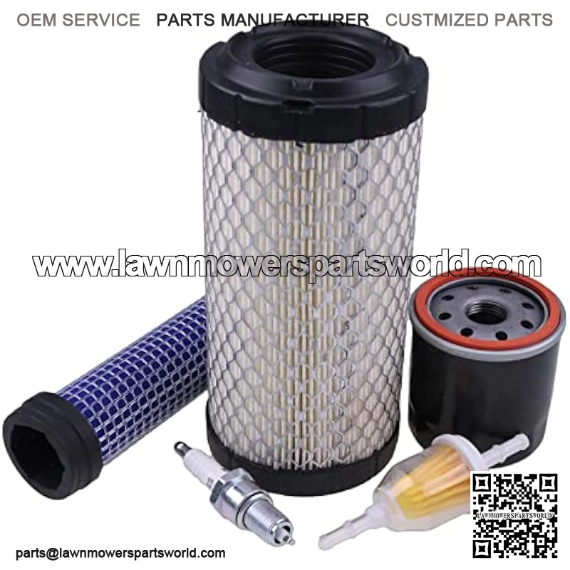 New LG248 Maintenance Filter Kit Compatible with JD Gator XUV Turf CS CX TS Gas Kawasaki Engines - Image 2