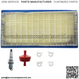 710266 Flat Air Filter Cartridge Kit for 9 Thru 13 HP Single Cylinder Vanguard 185400 and 235400-245400 Series Engines Mower