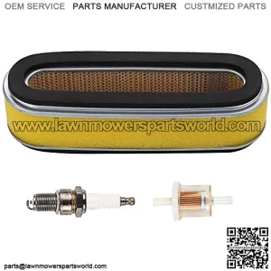 HR214 Air Filter Spark Plug for Hon-da GXV120 GV200 HR194 HR195 HRA214 HRA215 HRC215 HR21 Lawn Mower 17210-ZE6-505 17210-ZE6-003
