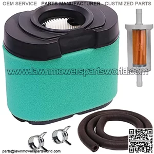 Professional 792105 Air Filter, Durable 276890 Air Cleaner with Fuel Filter, Compatible with V-Twin Engine 44H777 5405K 593240 4163205 GY21057 Air Filter