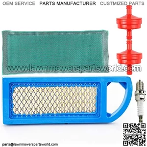 Lt1000 Air Filter Fuel Filter Spark Plug Tune Up Kit for Craftsman Lt1000 Intek 15-18.5 HP Parts Engine Lawn Mower