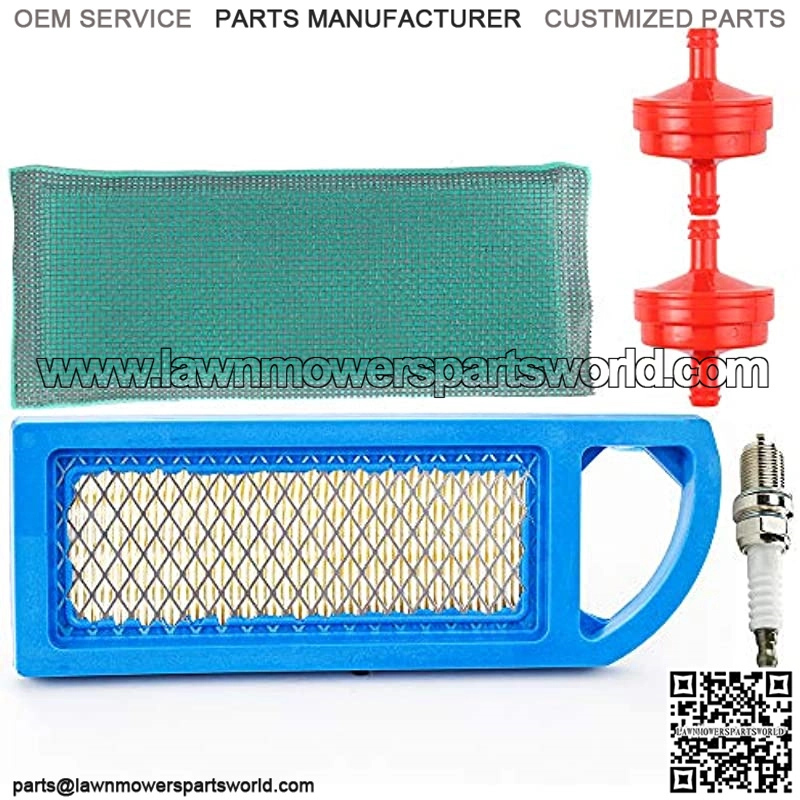Lt1000 Air Filter Fuel Filter Spark Plug Tune Up Kit for Craftsman Lt1000 Intek 15-18.5 HP Parts Engine Lawn Mower