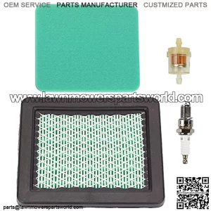 GC160 Air Filter 17211-ZL8-023 Fuel Filter Spark Plug for Honda GCV160 Air Filter GX100 GC135 GCV135 GC190 GCV190 Tillers HRB216 HRS216 HRC216 HRR216 HRT216 HRZ216 HRB217 Lawn Mower