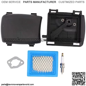 14 743 03-S Air Filter Cover Base Cleaner Kit Fits for XT650 XT675 Engine for for Toro 22" Recycler Lawn Mower