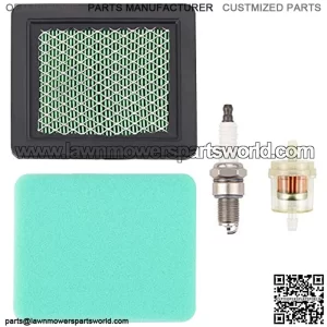 HRR216 Parts 17211-Z8B-901 Air Filter Spark Plug compatible with Honda HRB216 HRB217 HRC216 HRS216 HRT216 HRX217 HRZ216 Lawn Mower EN2000 EN2500 Generator 7021P HU700F HU700H HU700L HU700AWD HU800H