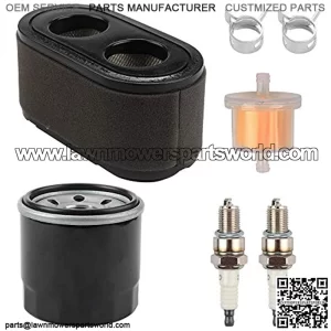 127-9252 Air Filter with 120-4276 Oil Filter for Toro TimeCutter 74657 74661 74667 74675 74680 74723 74726 74731 74741 74766 75211 74866 74867 V-Twin Riding Mower