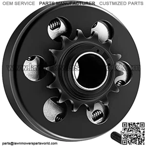 Clutch 3/4" Bore 10T #40/41/420 Chain Replacement for Minibike Go Kart Clutch Lawnmower 3/4 Bar