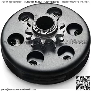 Centrifugal Clutch, Go Kart Clutch 3/4" Bore 10 Tooth For #40/41/420 Chain Fun Kart Mini Bike Upgrade