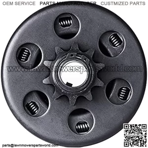 Centrifugal Go Kart Clutch 3/4" Bore 10 Tooth 10T for #40/41/420 Chain Go Kart 10 Tooth, Up to 6.5 HP
