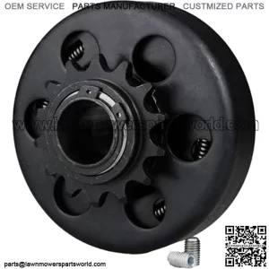 Go Kart Clutch 1 inch Bore 14T 40/41/420 Chain Sprocket Compatible for Go-Karts Mini Bike Lawnmower Engine