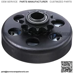 Centrifugal Engine Clutch 3/4" Bore 12T 6.5 HP 212CC Replacement for Go Kart Mini Bike Lawnmower Engine