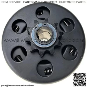 Centrifugal Clutch 5/8" Shaft and 10 Tooth Fit for #40/41/420 Chain Sprocket for Go-Karts Mini Bike Lawnmower Engine 6.5HP