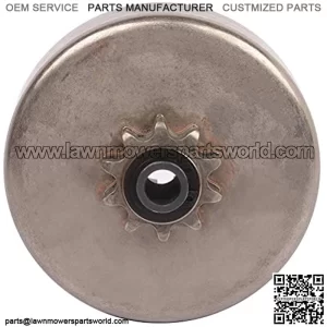 Go Kart Parts for Mini Bike Centrifugal Clutch 1 inch Bore 10 Tooth(Fits 40 41 420 Chain)