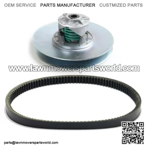 Secondary Driven Clutch + Belt M158267 For John Deere XUV625i XUV620i 4X4 Gator