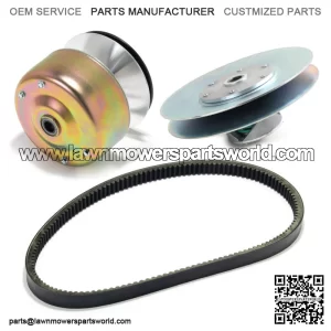 Primary + Secondary Driven Clutch Belt For John Deere TX Turf 4x2 Gator AM138649