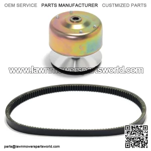 Primary Drive Clutch + Belt M174026 For John Deere Gator TX 4X2 TX Turf AM133495