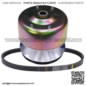 Driven Clutch & Drive Belt AM138536 M174026 For John Deere 4x2 6x4 TX Turf Gator