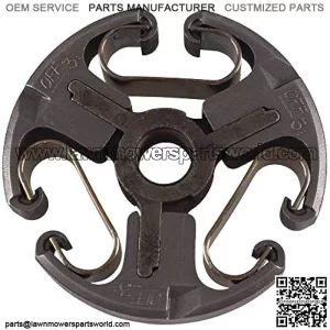 646-100 Metal Clutch Assembly Compatible with/Replacement for Husqvarna: 362, 365, 371, 372 and 375 Chainsaws, Husqvarna: 503744401