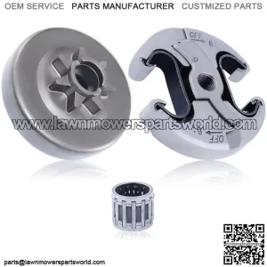 .325" 7T Clutch Drum Bearing For Husqvarna 455 460 Rancher Chainsaw 537110503, Clutch Drum, Clutch Assy, Needle Bearing