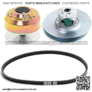 Clutch Kit With Belt AM138486 Fits For AM138487 John Deere Utility Vehicle 4X2 4X4 HPX HPX815E 6X4 Trail Worksite Gator