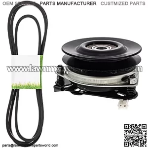 Belt PTO Clutch Kit for Husqvarna RZ5424 Z254 RZ5426 RZ54i Z254i Poulan 541ZX 539114557 532179334 179334
