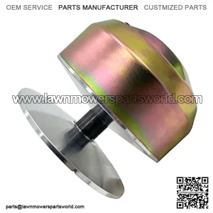 Blrack AM140985 Complete Primary Drive Clutch Fit for John Deere Gator Trail Gator 4X2 Diesel Gator Worksite Gator 1200A Bunker Replaces AM128794 AM141005