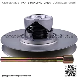 Secondary Driven Clutch AM140967 AMT2707 With Puller JDG11200 Compatible with John Deere Gator 4x2 6x4 Gas Gator Utility Vehicles Riding Mower/Bunker Rake 1200A