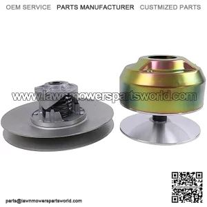 Primary and Secondary Drive Clutch Assembly AM128794 AM140985 AM140967 AM136806 Compatible with John Deere Gator 4X2 Worksite Gator Trail Gator 1200A Bunker and Field Vehicle