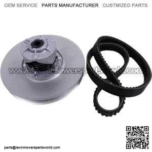 Secondary Driven Clutch AM140967 & Belt RE28721 Compatible with John Deere Gator Trail 4X2 6X4 Utility Vehicle