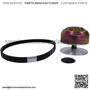 Primary Drive Clutch AM128794 AM140985 AM141005 with Belt RE28721 Compatible with John Deere 4X2 6X4 AMT600 AMT622 AMT626 Gas Gator Utility Vehicles Riding Mower/Bunker Rake 1200A