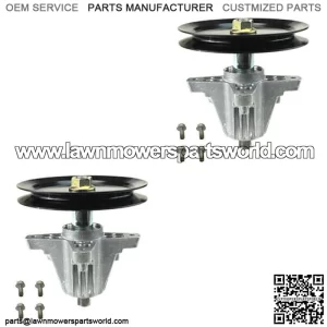 2 Spindle Assembly W/Bolt Fits Cub Cadet 618-0660 918-0660 618-0660A 918-0660A