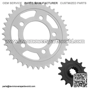 Front Rear Drive Chain Sprocket for Husaberg FC501 FC600 FE350 FE350E 1996