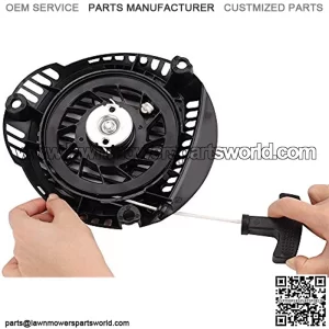 XT675 Recoil Starter Assembly 14 165 20S 1416520S Push Mower Compatiable with XT650 XT675 XT775 XT800 XT6.5 XT6.75 Toro 6.5 6.75 7.75 8.0 149cc 173cc Engine Toro Lawn Mower Pull Cord