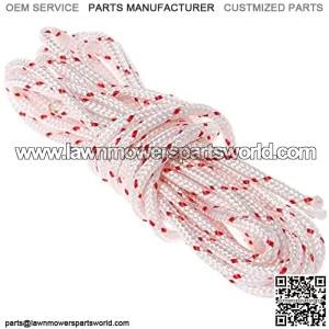 Starter Rope Pull Cord Recoil Starter Rope Strimmer Lawnmower Pull Cord 3.5mm Garden Machine Fitting Lawnmower Pull Cord 5m