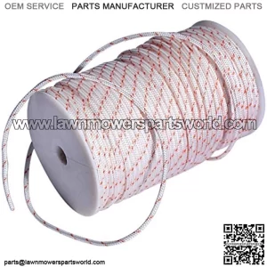 Recoil Starter Rope Pull Cord 3Mm 100-Meter Trimmer Edger Brush Cutter Lawn Mower for Stihl Chainsaw Pull Cord for Husqvarna Chainsaw Cord Recoil Rope Nylon Starter Cord Recoil Starter Rope