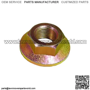 Spindle Flanged deck Pulley Nut 712-0417 712-0417A 912-0417A Fits Cub Cadet