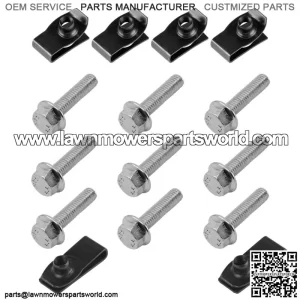 Fender Hood Panel Clips & Bolts For John Deere M135748 M84972 19M7863