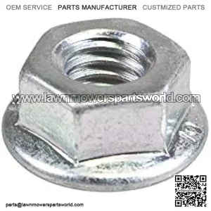 OEM M6 Flange Nut John Deere 1023E 1025R 110 220 320 3032E 4210 4410 445 455 G110 GT235 GT245 GX345 L120 L130 14M7303
