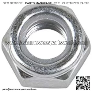 John Deere OEM M8 Lock Nut D100 E100 G100 L100 LA100 X100 Z100 Series Lawn Mower
